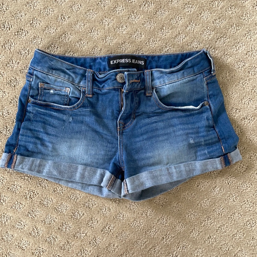 Express Jean Shorts Size 0